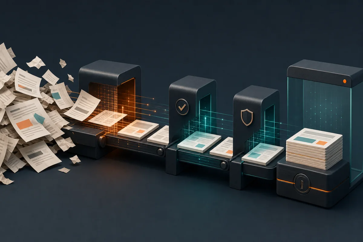 Document Processing Automation: From Inbox to Verified Data
